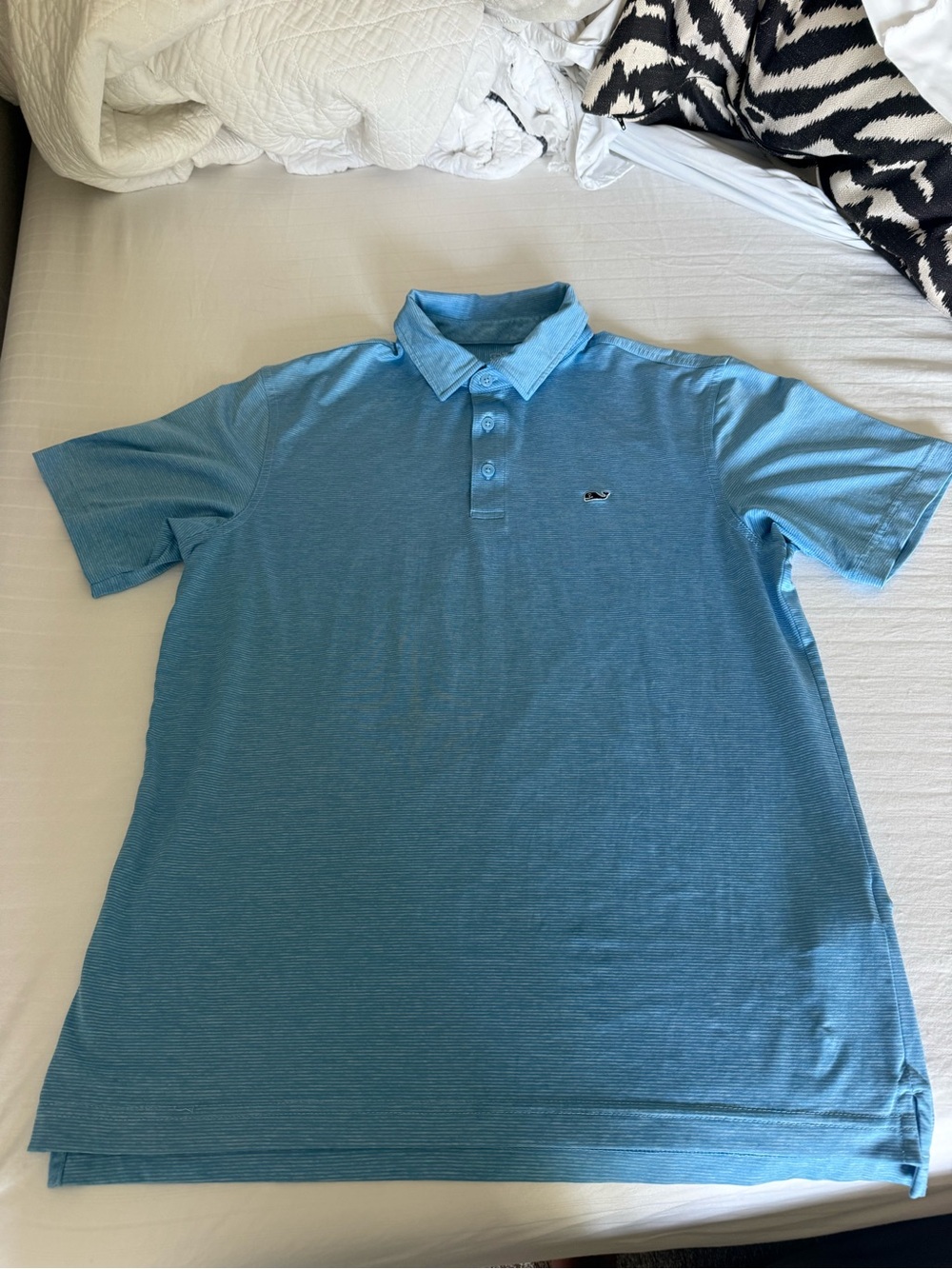 Vineyard Vines Light Blue Performance Polo - Picture 2 of 3